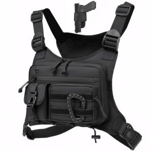 Tactical Chest Bag for Outdoor Sports and EDC