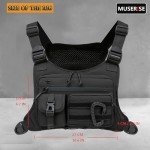 Tactical Chest Bag for Outdoor Sports and EDC