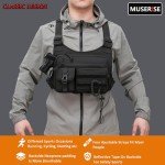 Tactical Chest Bag for Outdoor Sports and EDC