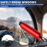 Window Breaker & Seatbelt Cutter Safety Tool Set