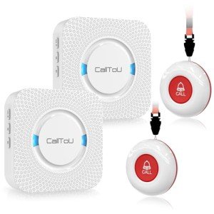 CallToU Wireless Caregiver Alarm System with 2 Buttons