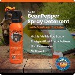 Bear Pepper Spray Deterrent with Griz Guard Holster