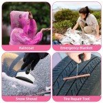 Pink Car Emergency Kit with Jumper Cables & Tools