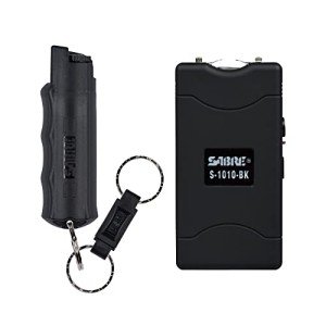 SABRE 2-in-1 Stun Gun & Pepper Spray Combo