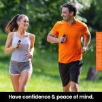 Compact Pepper Spray for Runners with Holster