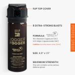 Compact OC Pepper Spray with Holster for Runners