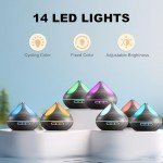 500ML Aromatherapy Oil Diffuser with 8 Essential Oils