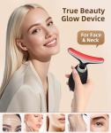 ELISHINE Portable 7-Color Red Light Facial Massager