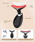 ELISHINE Portable 7-Color Red Light Facial Massager