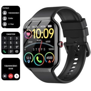 Versatile Smart Watch for Fitness Tracking & Calls