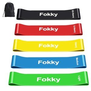 Natural Latex Resistance Bands for Home Workouts