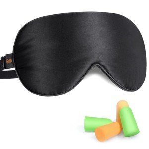 Gritin Silk Sleep Mask: Ultra Soft Eye Blinder