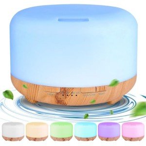 Aroma Diffuser with 7 LED Colors and Auto-Off