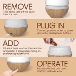 Compact Essential Oil Diffuser with Auto Shut-Off