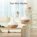ASAKUKI 300ml Essential Oil Diffuser with Timer
