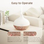 ASAKUKI 300ml Essential Oil Diffuser with Timer