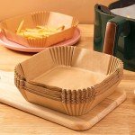 150pcs Square Air Fryer Liners, 8.7" Disposable