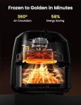 COMFEE Compact Air Fryer with 12 Menu Options