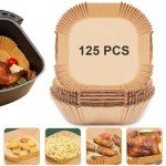 125PCS Non-stick Air Fryer Paper Liners