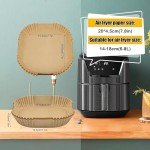 125PCS Non-stick Air Fryer Paper Liners
