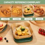 125PCS Non-stick Air Fryer Paper Liners