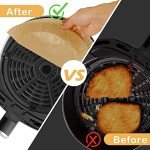 50 Disposable Parchment Paper Sheets for Ninja Air Fryers