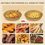 50 Disposable Parchment Paper Sheets for Ninja Air Fryers