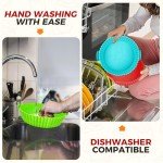 Buauty 3-Pack Reusable Air Fryer Silicone Liners