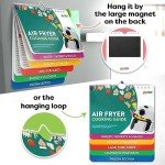 Magnetic Air Fryer Cheat Sheet & Cookbook