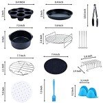 12-Piece Air Fryer Accessories Kit for 5.3QT+