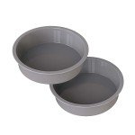 KEYFIVE Set of 2 Silicone 7-Inch Cake Pans