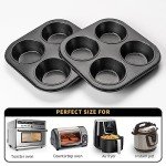 Yomvzake Nonstick Air Fryer Muffin Pan Set
