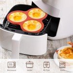 Silicone Egg Molds for Air Fryer - 2 Pack