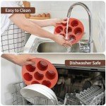 Silicone Muffin Pans for Air Fryer, 2 Packs