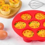 Silicone Egg Bite Molds for Air Fryers - 2 Pack