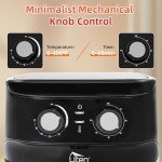 Uten 5.8QT Electric Air Fryer with Timer