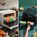 Silicone Air Fryer Ramekins - Nonstick Bakeware Set