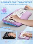 Ergonomic Wireless Keyboard and Mouse Set