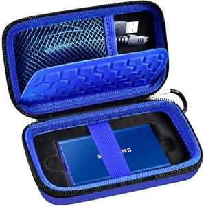 Samsung T7 Portable SSD Organizer Case in Blue