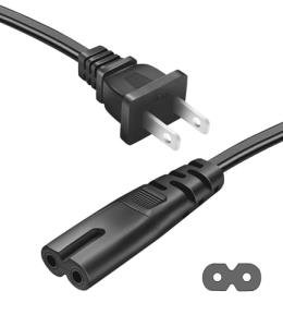 3FT Universal Power Cord for PS4, PS5, and More