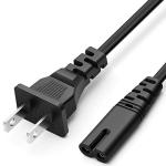 3FT Universal Power Cord for PS4, PS5, and More