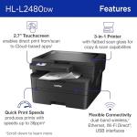 Brother HL-L2480DW Wireless Monochrome Multi-Function Printer