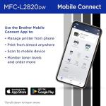 Brother MFC-L2820DW Wireless All-in-One Laser Printer