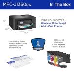 Brother Work Smart 1360 Wireless All-in-One Printer