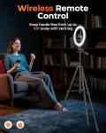 Sensyne 10" Ring Light with Tripod and Phone Holder