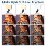 ALTSON Portable LED Selfie Light with Tripod Adapter