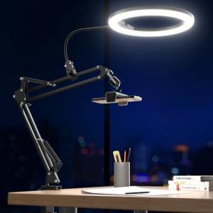 UBeesize 10" Ring Light with Phone Holder Stand