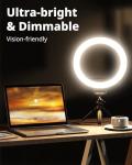 UBeesize 10" Dimmable Selfie Ring Light & Tripod