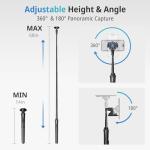 UBeesize 68" Magnetic Selfie Stick Tripod with Remote