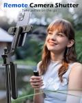 UBeesize 64'' Phone Tripod with Light & Remote